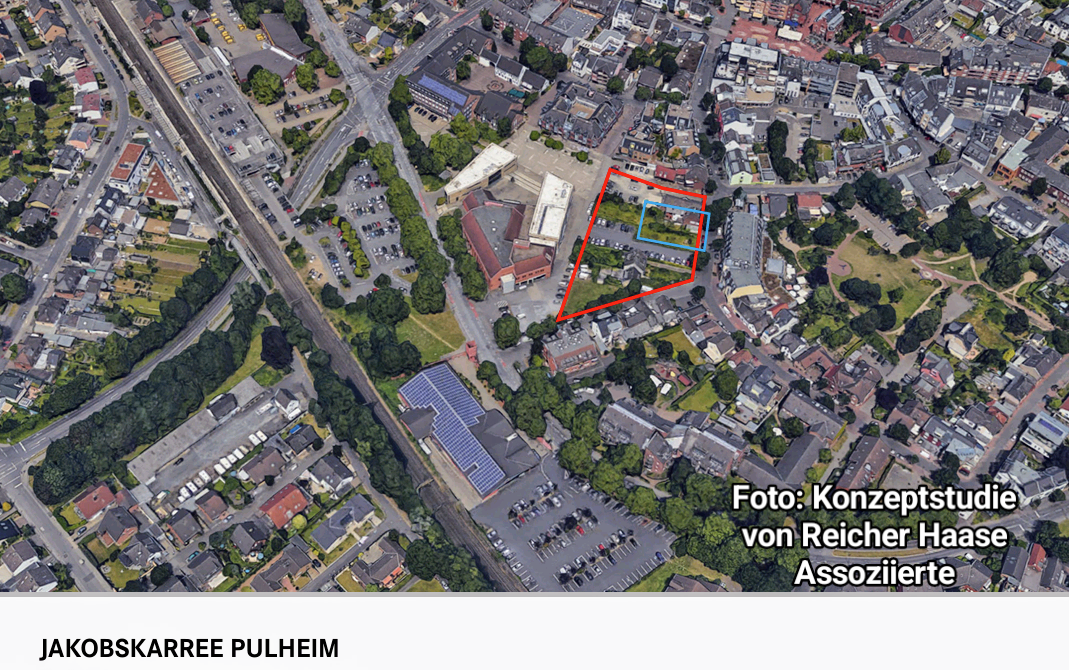 BVP fordert Geschäfte und Ärztezentrum für das Jakobskarree in Pulheim!